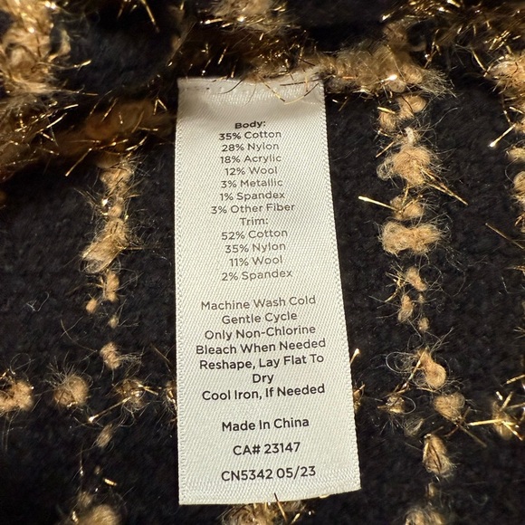 Talbots Cardigan Sweater Sz:Sp Button Down Wool Blend New Career Old Money Party - Picture 4 of 8